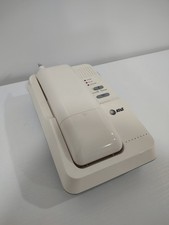 Vintage AT T Technologies cordless telephone, gray/cream color. FCC ID AS9RM