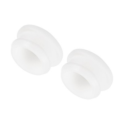 Silicone Snap in Locking Hole Plugs, Seal Cover Panel Round 26mm White,2Pcs