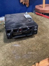 Lettore cassette stereo Amstrad 9110 vintage ricambi o riparazioni non testato