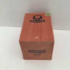 Insidious by Asylum 52 x 6 Empty Wood Cigar Box 6.75" x 4.5" x 4.25", Excellent