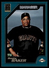 2001 Topps Dusty Baker San Francisco Giants #351