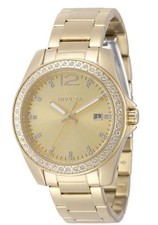 Invicta Angel Women's / Unisex Watch 38mm Gold W/Gold Dial 49847 New