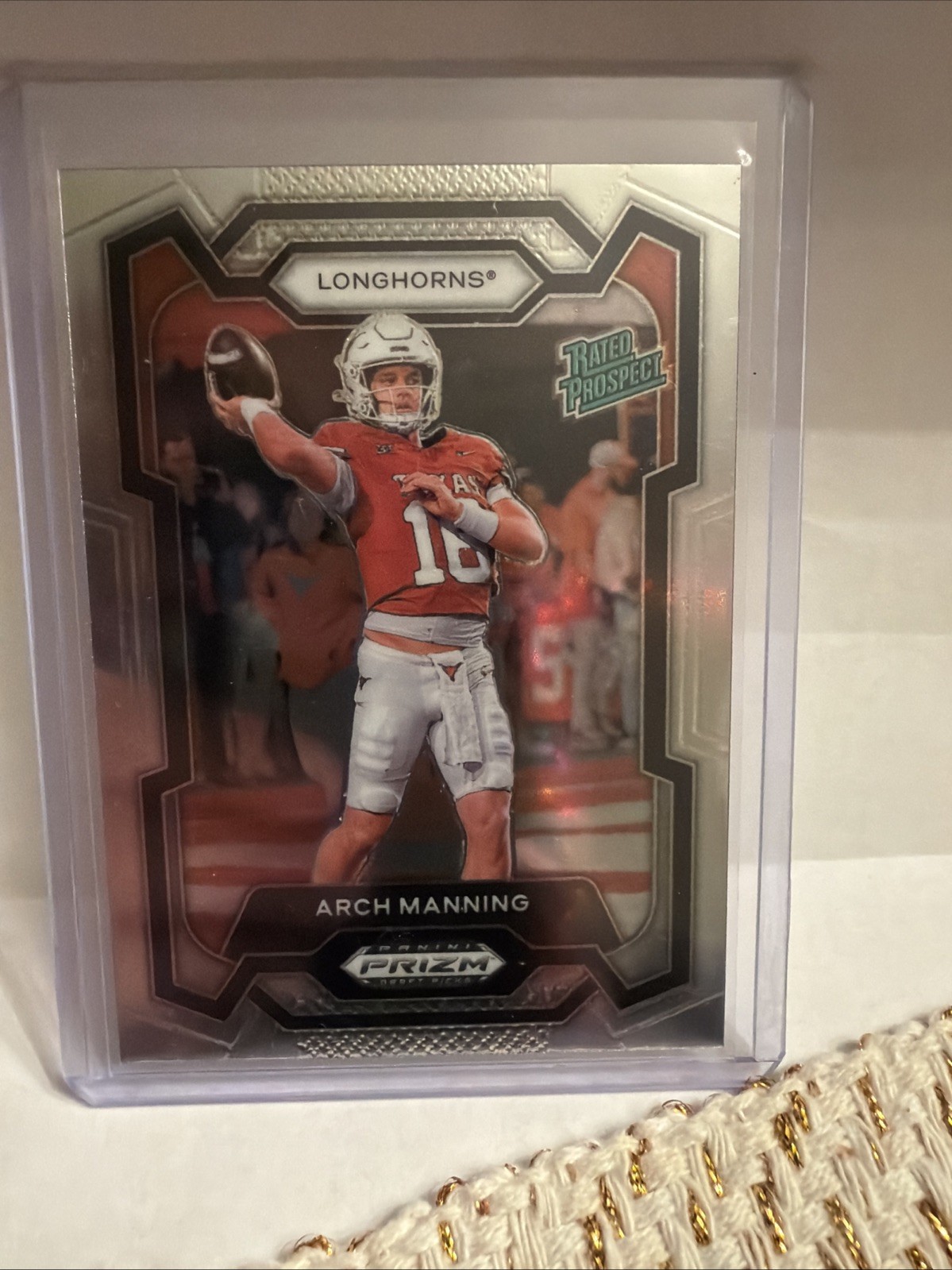 2024 Panini Prizm Draft Picks - Rated Prospect Arch Manning #192 (RC)