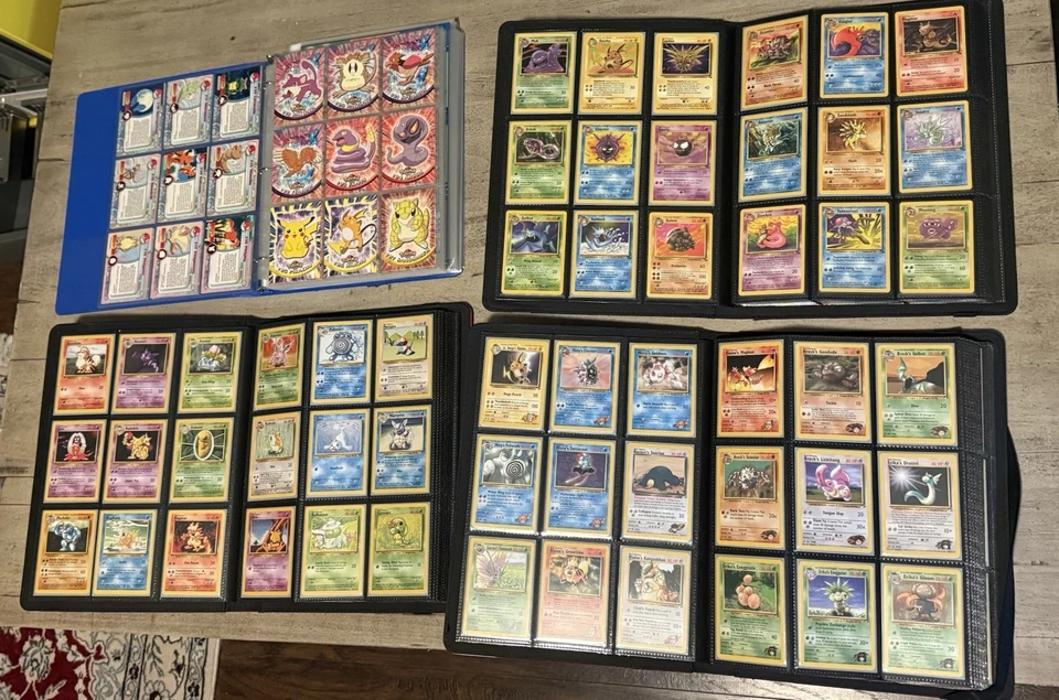 6x WOTC Pokemon TCG Master Binder Sets + Topps Pokemon TV Animation Edition Set - Image 3 of 4