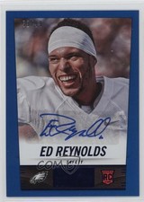 2014 Panini Hot Rookies Rookie Signatures Blue 53/99 Ed Reynolds #368 Auto 0v1