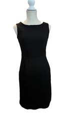 Lilly Pulitzer Women's XS Little Black Sleeveless Sheath Pocket Mini Dress
