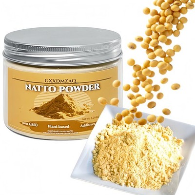 Premium Japanese Natto Powder 5.29oz - Freeze-Dried Fermented Soybean - Glute...
