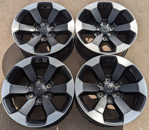 Set of Four Used 18" 2019 -2026 RAM 1500 Rebel OEM Wheels 2671 Factory original