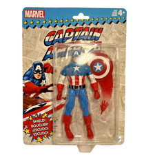 Marvel Legends Retro Captain America 6  NIB 2017 - FREE SHIPPING