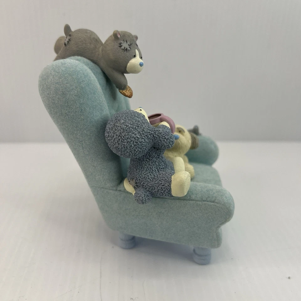 All Cosy With – My Blue Nose Friends Figurine – Boxed & Rare – Armchair Scene - image 2 of 4