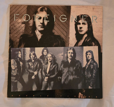 Foreigner Double Vision Vinyl LP Album 1978 Atlantic SD 19999 Classic Rock VG+