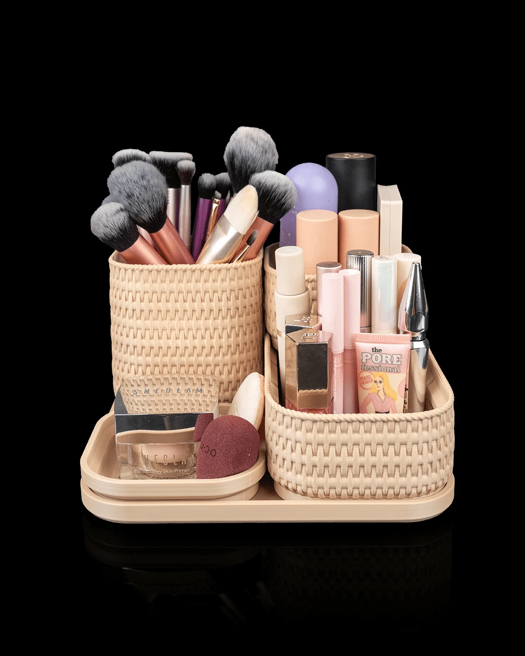 Jewellery Or Makeup Organizer - Rattan Glow