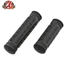 ALTA Bicycle Textured Rectangular Shifter Grips Black 7/8" 85/130mm Rubber Grips