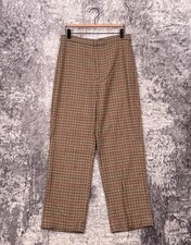 Polo Ralph Lauren Pants 6 Womens Houndstooth Tweed Trouser