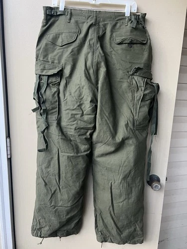 Vintage M-65 Military US Army Vietnam War Men’s Field Trousers Long Medium