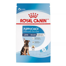 Royal Canin Large Puppy Dry Dog Food, Size Health Nutrition 40 LB 2.10 per pound