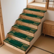 15pcs Non-Slip Stair Treads Suitable for Indoor/Outdoor Use, Traditional Chine