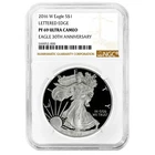 2016-W Proof $1 American Silver Eagle NGC PF69UC Brown Label 30th Anniversary