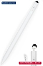 Dual Tip Pencil for iPad 2018-26: All-Day Battery, Hidden USB-C Port