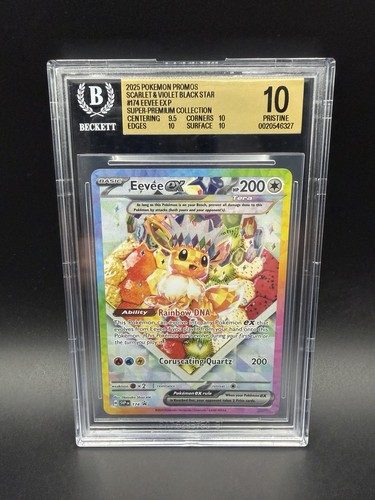 POP 9 Eevee ex 174 Sv: Scarlet & Violet Promo BGS 10
