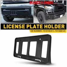 Replacement Front License Plate Bracket Holder for 2014-2021 Toyota Tundra 1-10X