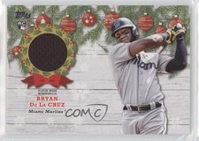 2022 Topps Holiday Mega Box Relics Bryan De La Cruz #WRC-BD 1d4