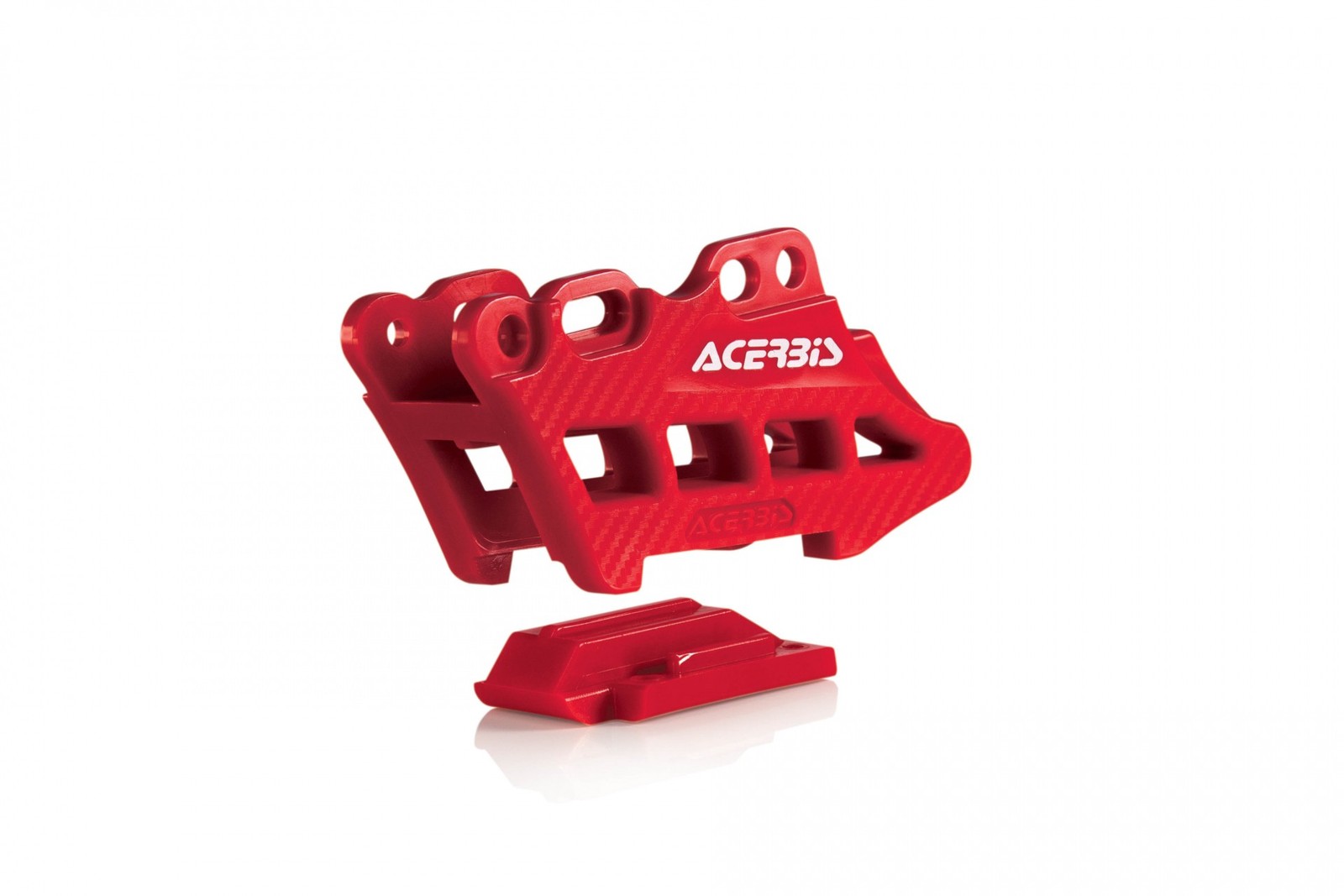 Guide de chaine Acerbis 2.0 évitez les déraillements sur votre Honda CRF rouge