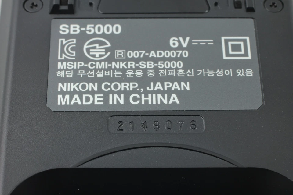 [Top MINT w/case] Nikon SB-5000 AF Speedlight Shoe Mount Flash From JAPAN - Image 3 of 4