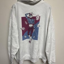 loveless JOJO Guido Mista Hoodie Size 3 White Streetwear Jacket