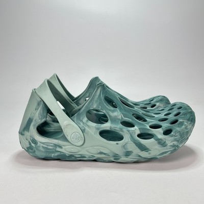 Merrell Hydro Moc Marbled Sage Green Lightweight Water Slip On Shoes Womens Sz 9