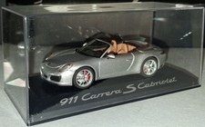 PORSCHE 911 CARRERA S CABRIO CABRIOLET SILBER...