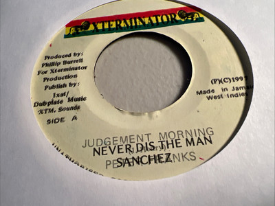 Sanchez - Never Dis The Man - 7  Vinyl