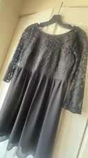 Forever 21 Black Lace Mini Dress Size S
