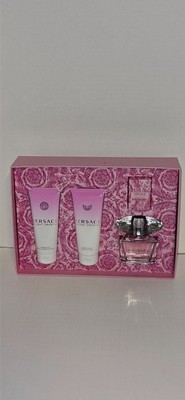 Versace Bright Crystal Eau de Toilette 4PCS Gift Set For Women 