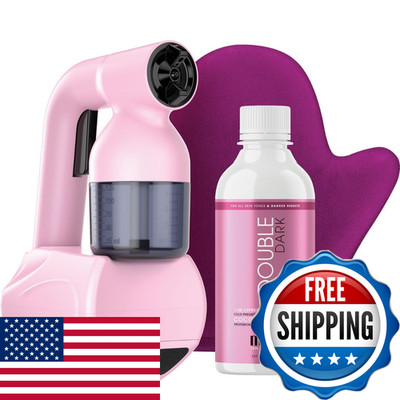 Minetan Body.Skin Minetan Personal Spray Machine Pink At Home Spray Tan Kit