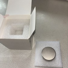 DIYMAG Grand Aimant Néodyme Super Fort, Aimants 40x20mm Argent 