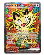 Meowth ex 121/088 SIR ME03: Perfect Order Pokemon Special Illustration Rare Card