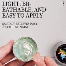 Tattoo Natural Healing Cream Aftercare Lotion Balm Skin Repair Recovery- C9G1