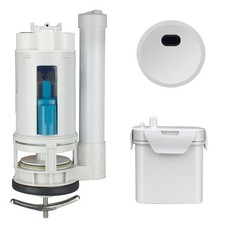 Touchless Toilet Flush Kit, Automatic Toilet Flusher, Dual Flush Valve Kit, K...