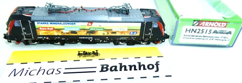 Arnold HN2515 E 187 420-5 Ellok Erfurter Bahnservice EpVI N 1:160 OVP HR2 µ - Bild 1 von 4