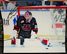 KOEN CLEAVER SIGNED 8x10 MATTE PHOTO LETHBRIDGE HURRICANES 2026 NHL DRAFT (D)