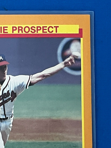 Tarjeta de béisbol 1988 Score - Tom Glavine #638 HOF - Rookie RC Atlanta Braves - Imagen 3 de 8