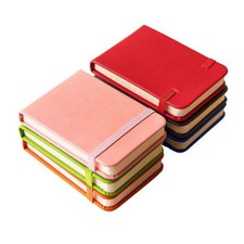 PU Leather Pocket Mini Notepad Students Memorandum Journey Office Notebook Gift