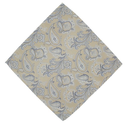 Michelsons of London Vintage Paisley Wedding / Occasions Tie & Pocket Square Set - Picture 9 of 28