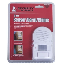 2 in 1 Wireless Motion Door Bell Welcome Chime Sensor Alarm for Shop/Store Entry