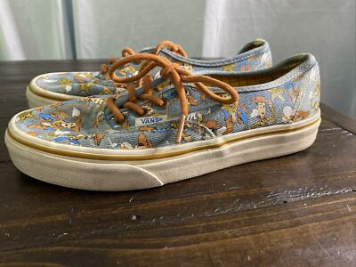 Sneakers Zapatos Vans De Mickey Mouse Usb Size Mens Women's Size