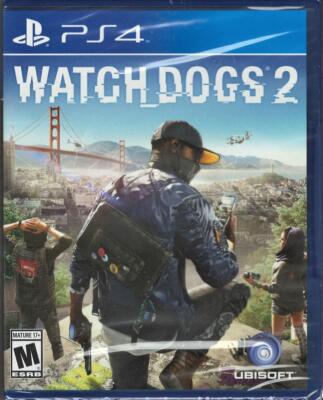Watch Dogs 2 PS4 (Brand New Factory Sealed US Version) PlayStation 4, PlayStatio