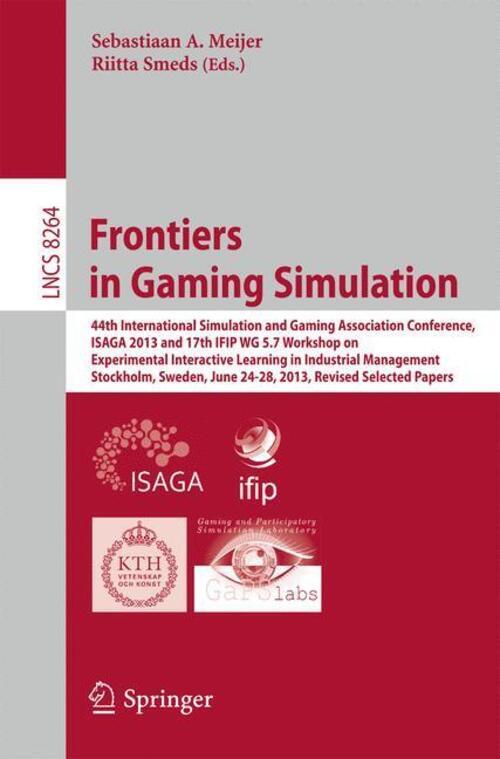 Thumbnail - Frontiers In Gaming Simulation Riitta Smeds (u. A.) Taschenbuch