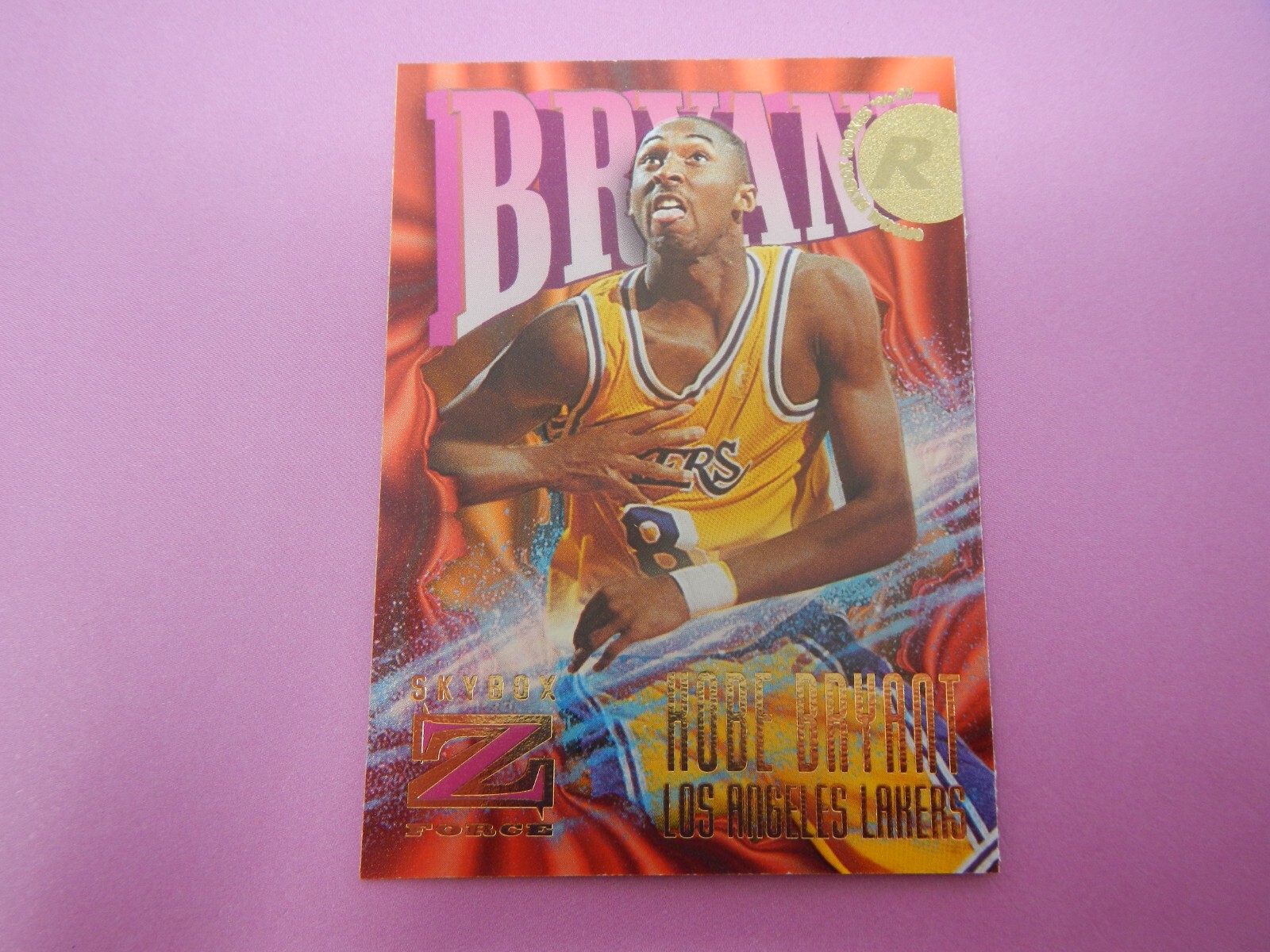 1996-97 Skybox Z-Force Kobe Bryant Rookie RC #142
