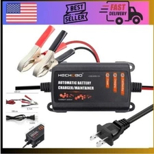 Car Auto Motorcycle Battery Charger Float Trickle Tender Maintainer 12V 2A